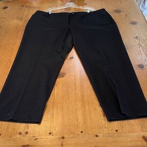 Calvin Klein Black Straight Leg Pants